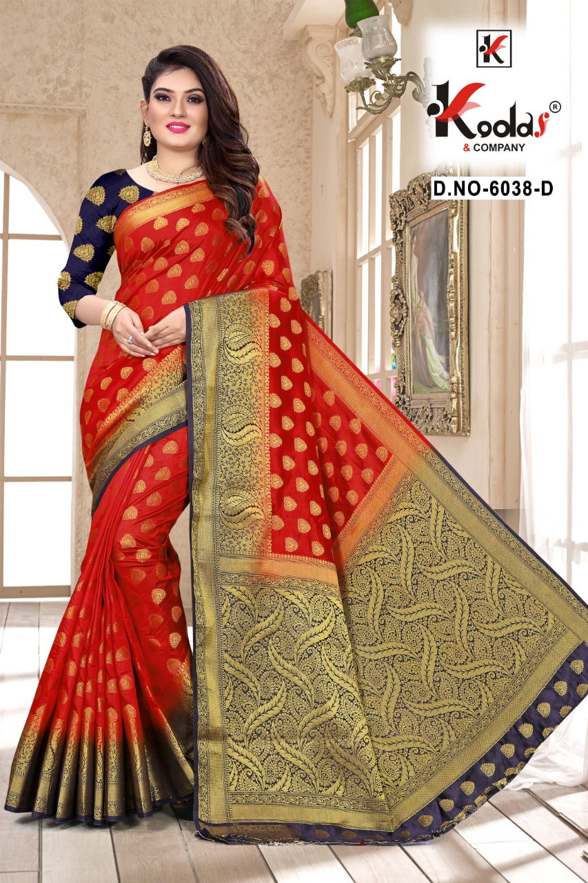 Myra 6038  Latest Fancy Designer Festive Wear Banglory Silk Saree Collection 